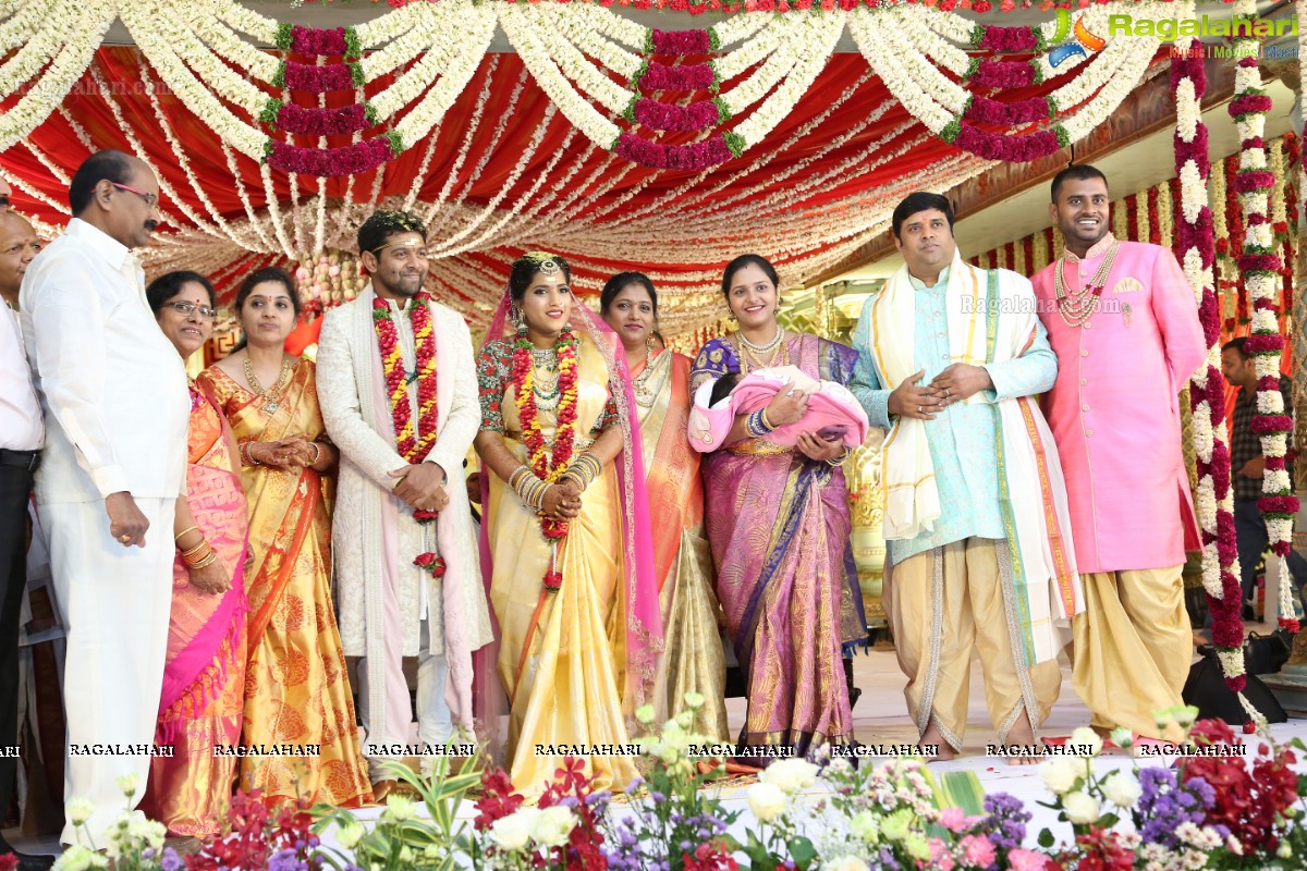 Saipriya Sattoor-Abhilash Malagani Wedding Ceremony at SS Convention