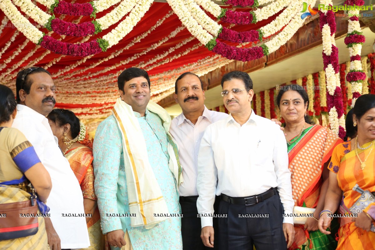 Saipriya Sattoor-Abhilash Malagani Wedding Ceremony at SS Convention