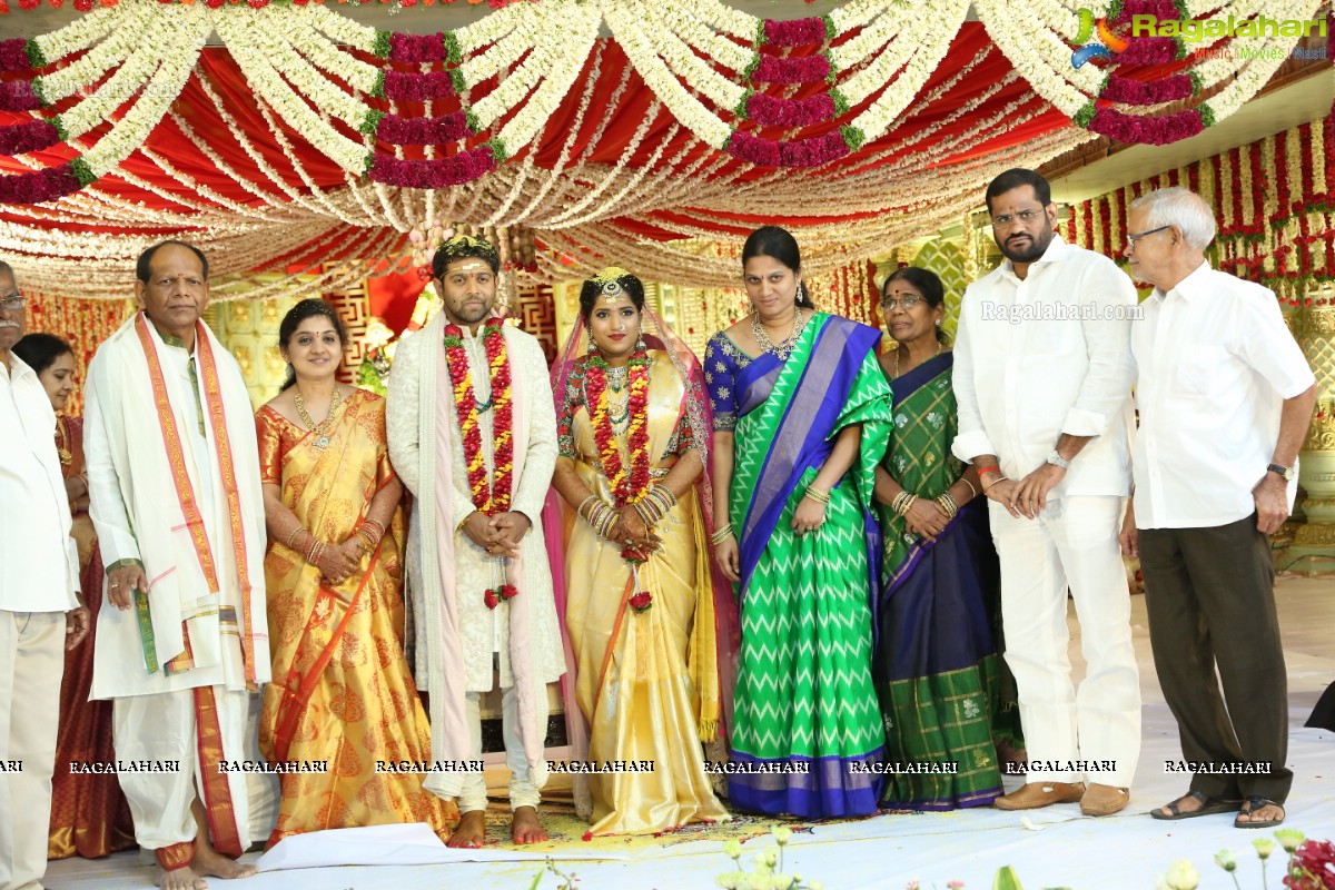 Saipriya Sattoor-Abhilash Malagani Wedding Ceremony at SS Convention