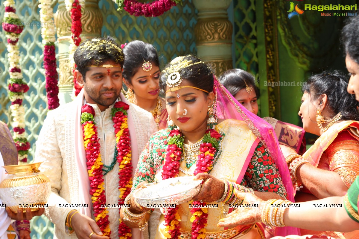 Saipriya Sattoor-Abhilash Malagani Wedding Ceremony at SS Convention