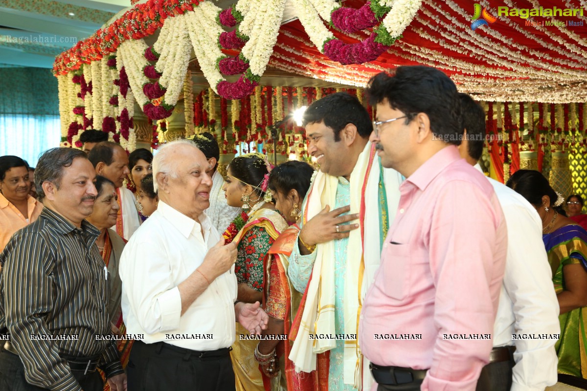 Saipriya Sattoor-Abhilash Malagani Wedding Ceremony at SS Convention