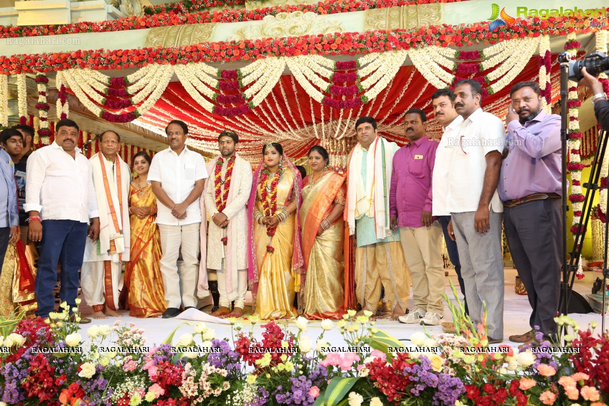 Saipriya Sattoor-Abhilash Malagani Wedding Ceremony at SS Convention