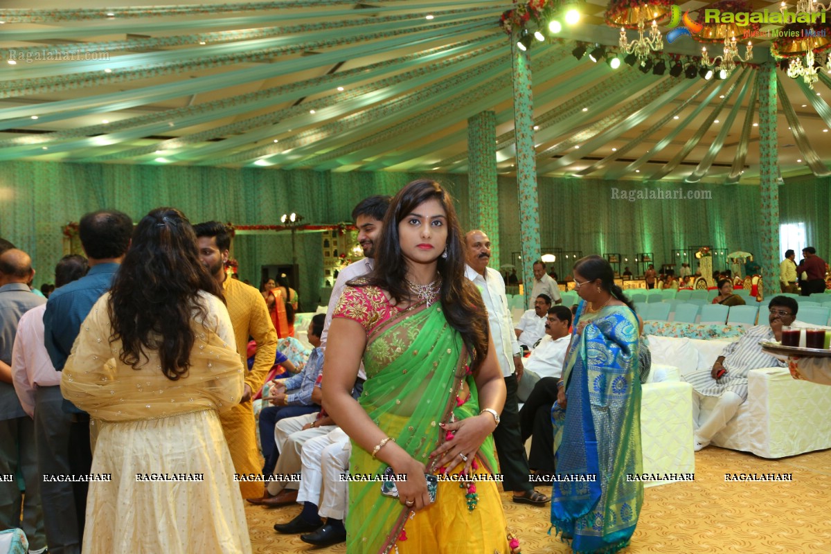 Saipriya Sattoor-Abhilash Malagani Wedding Ceremony at SS Convention