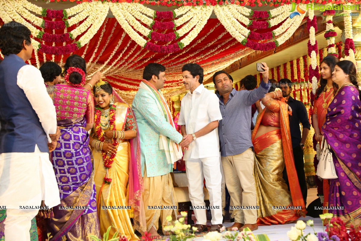 Saipriya Sattoor-Abhilash Malagani Wedding Ceremony at SS Convention