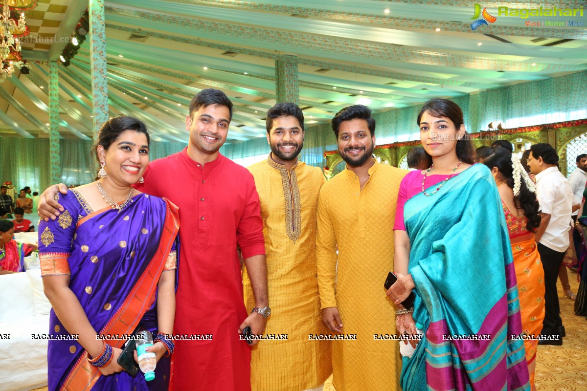 Saipriya Sattoor-Abhilash Malagani Wedding Ceremony at SS Convention