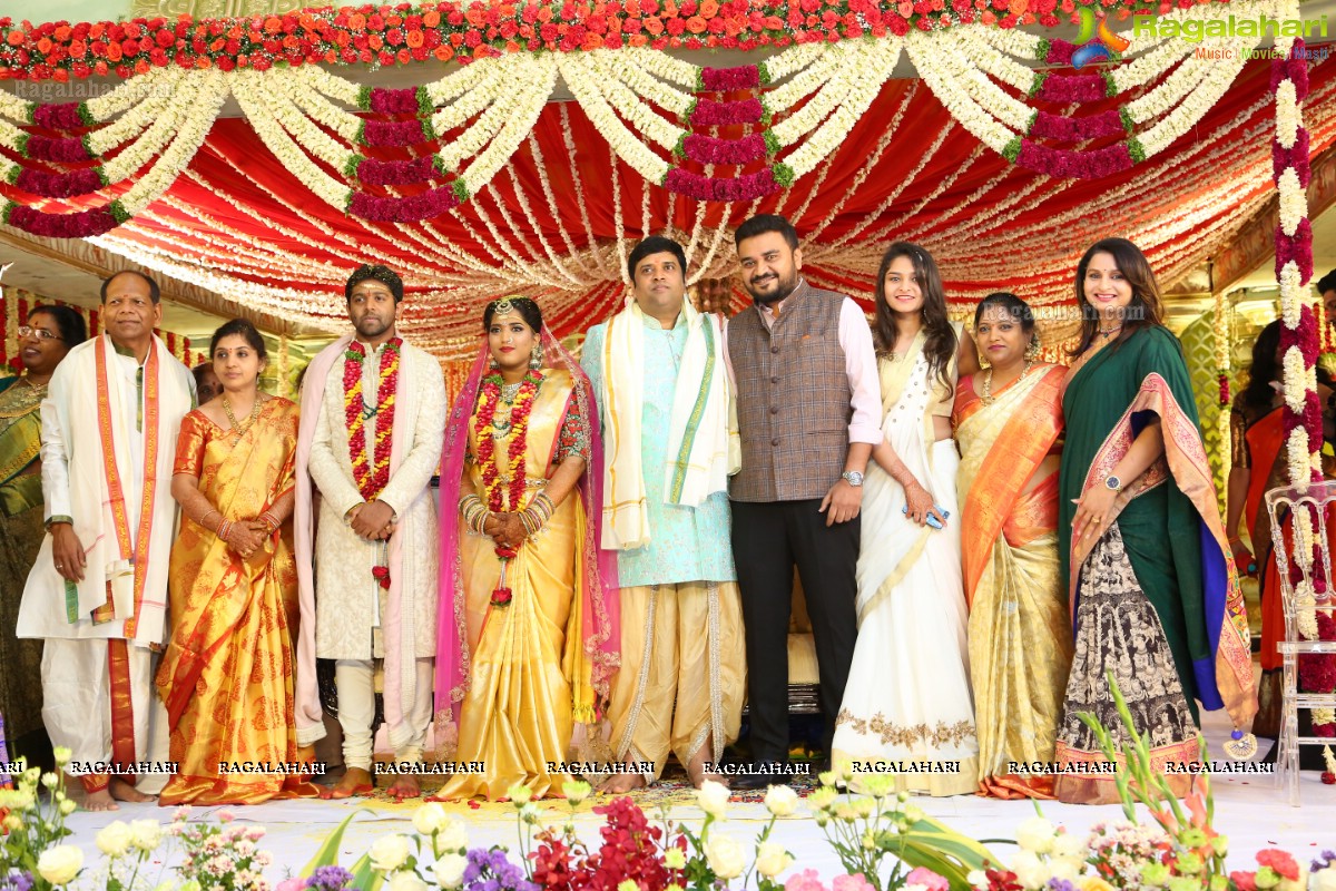 Saipriya Sattoor-Abhilash Malagani Wedding Ceremony at SS Convention