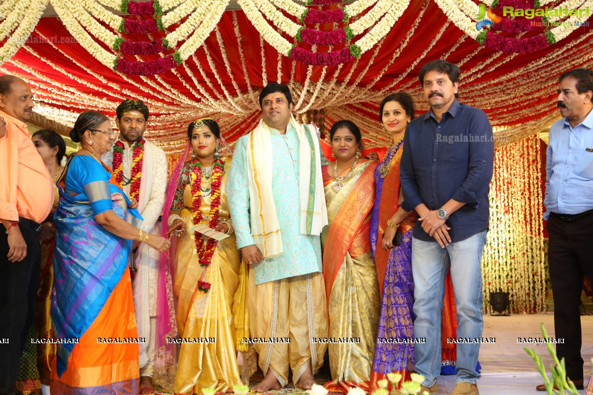 Saipriya Sattoor-Abhilash Malagani Wedding Ceremony at SS Convention