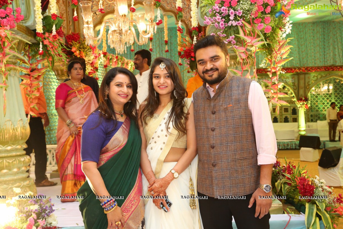 Saipriya Sattoor-Abhilash Malagani Wedding Ceremony at SS Convention