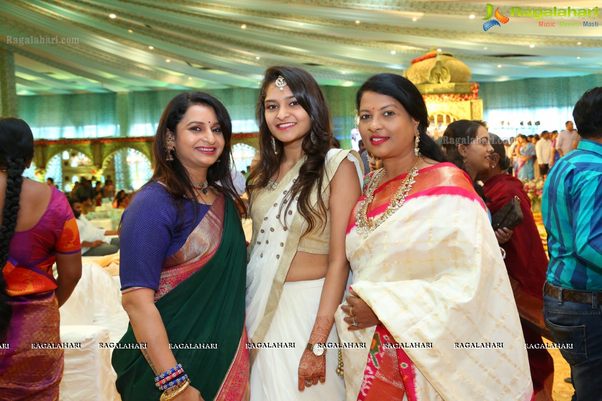 Saipriya Sattoor-Abhilash Malagani Wedding Ceremony at SS Convention