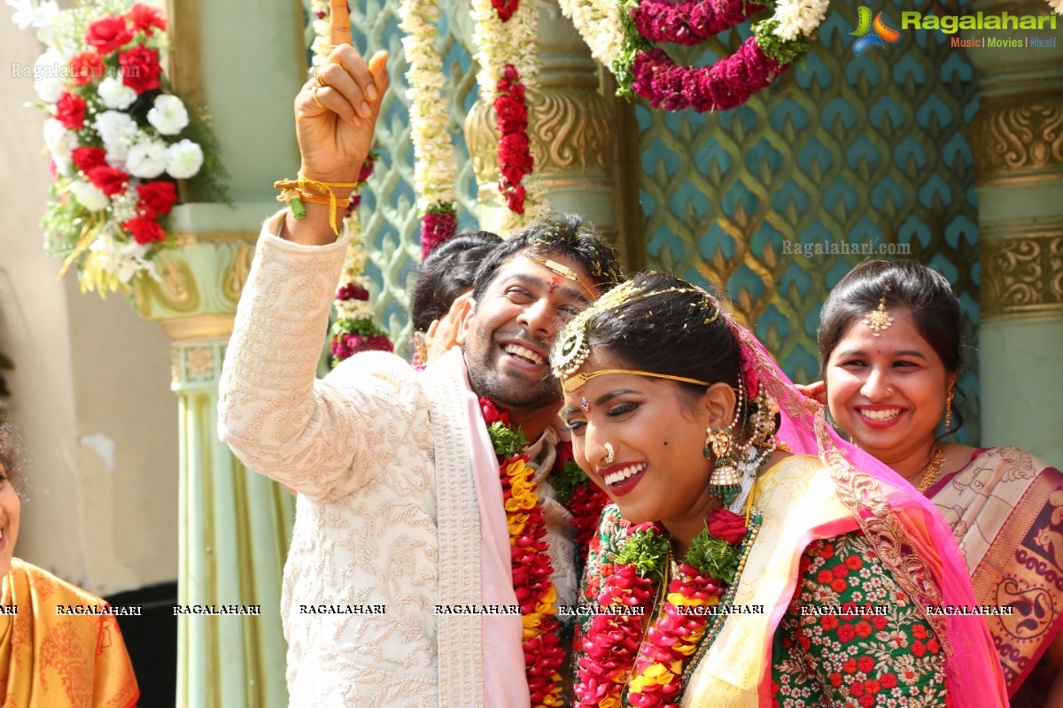 Saipriya Sattoor-Abhilash Malagani Wedding Ceremony at SS Convention