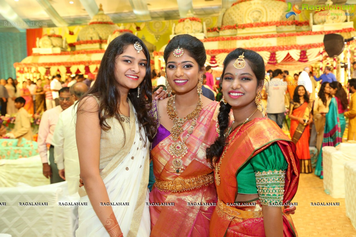 Saipriya Sattoor-Abhilash Malagani Wedding Ceremony at SS Convention