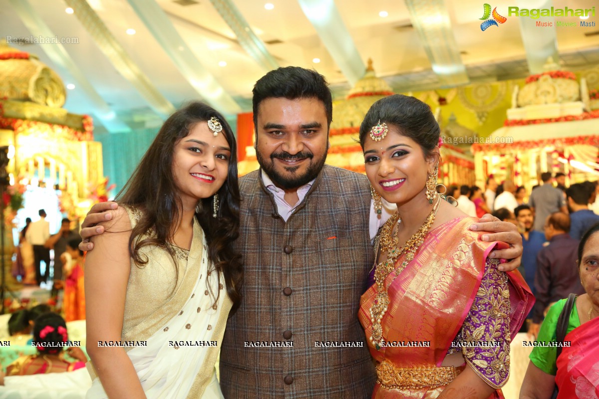 Saipriya Sattoor-Abhilash Malagani Wedding Ceremony at SS Convention