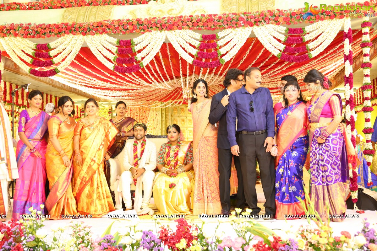 Saipriya Sattoor-Abhilash Malagani Wedding Ceremony at SS Convention