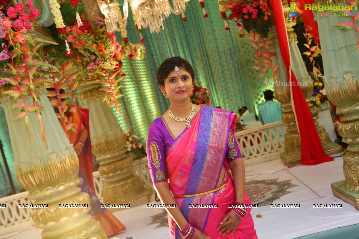 Saipriya Sattoor-Abhilash Malagani Wedding Ceremony at SS Convention