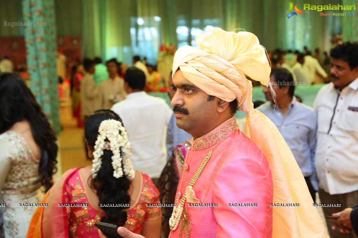 Saipriya Sattoor-Abhilash Malagani Wedding Ceremony at SS Convention