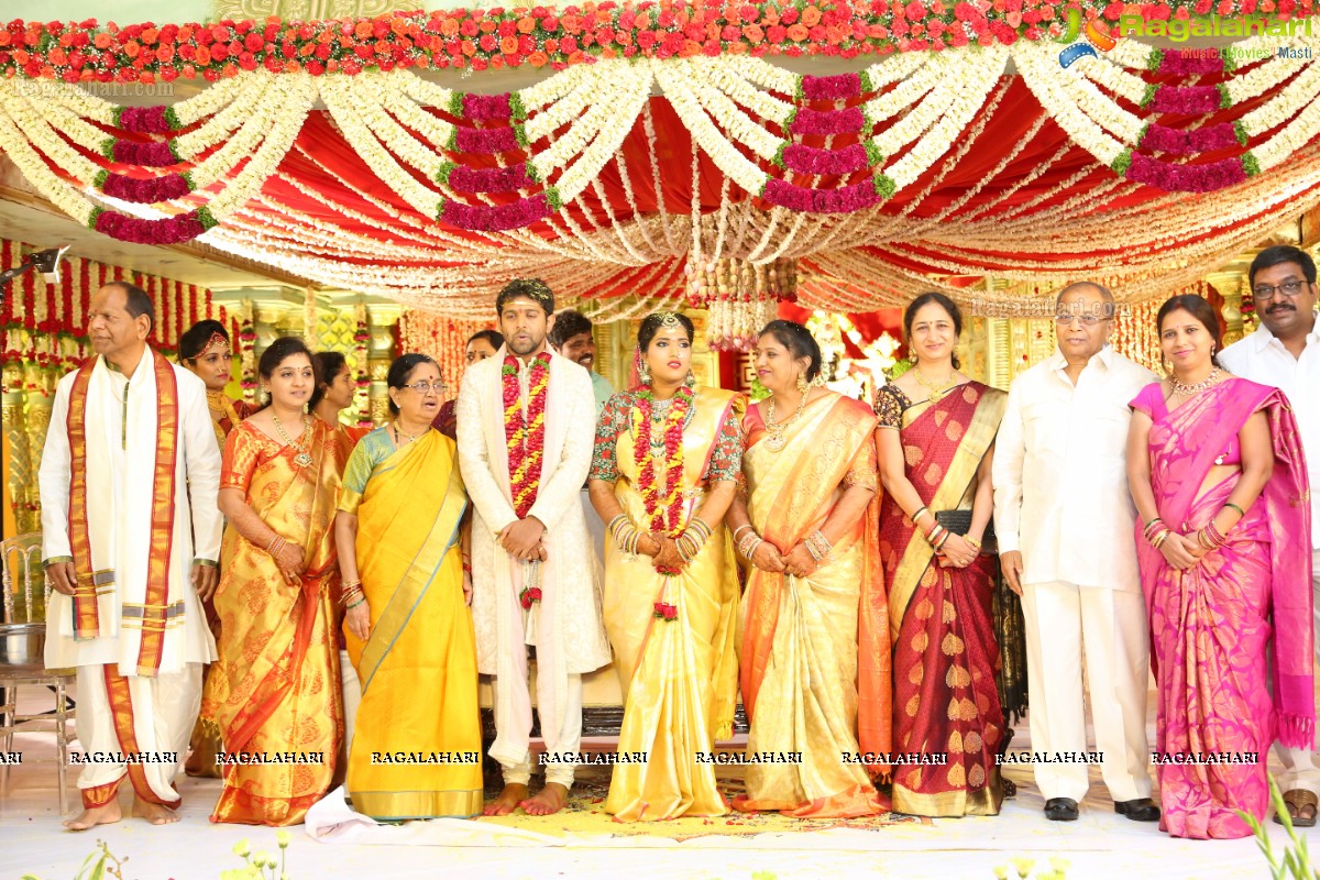 Saipriya Sattoor-Abhilash Malagani Wedding Ceremony at SS Convention