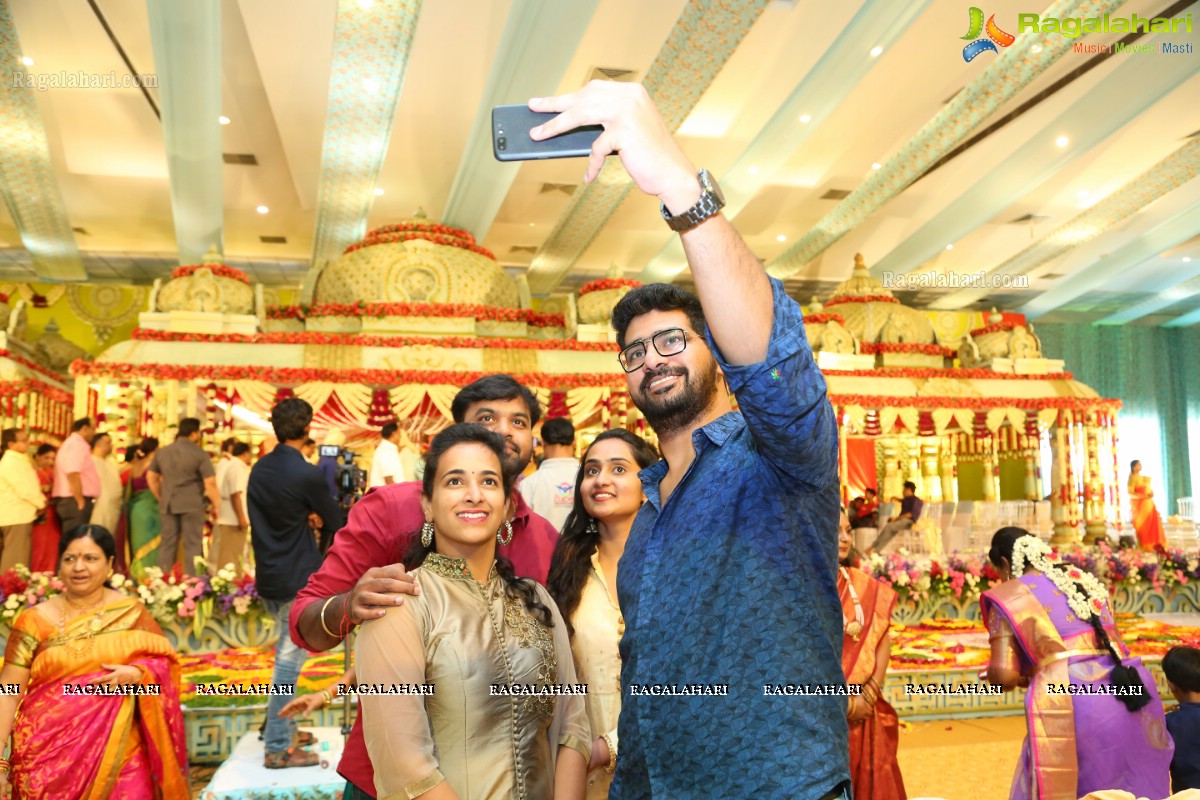 Saipriya Sattoor-Abhilash Malagani Wedding Ceremony at SS Convention