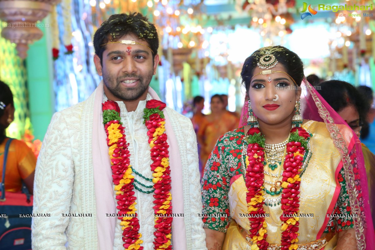 Saipriya Sattoor-Abhilash Malagani Wedding Ceremony at SS Convention