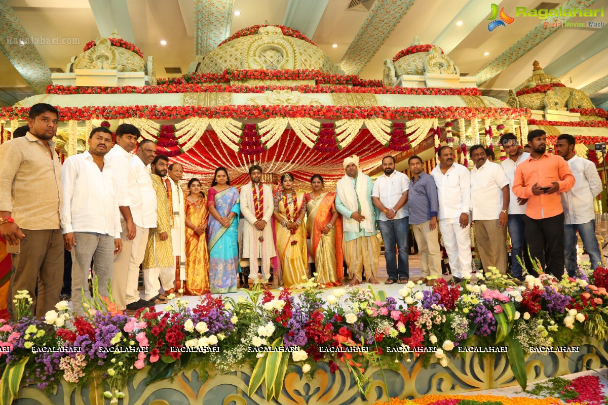 Saipriya Sattoor-Abhilash Malagani Wedding Ceremony at SS Convention