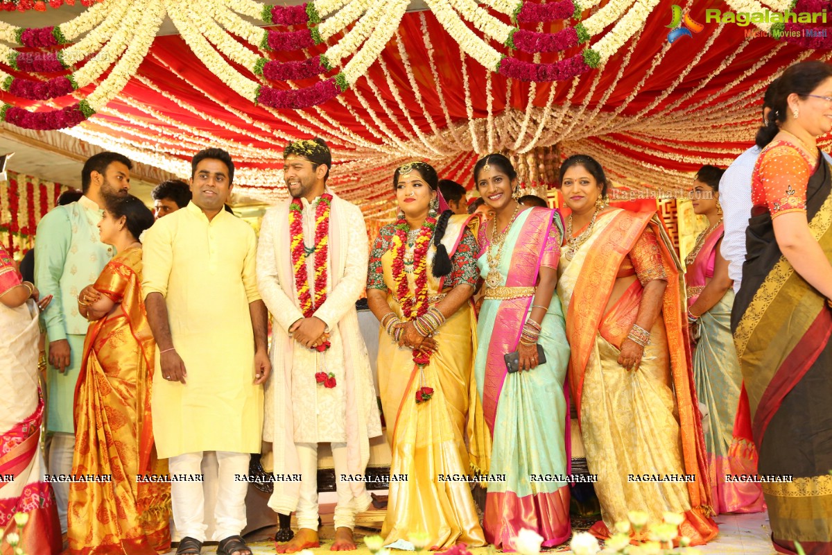 Saipriya Sattoor-Abhilash Malagani Wedding Ceremony at SS Convention