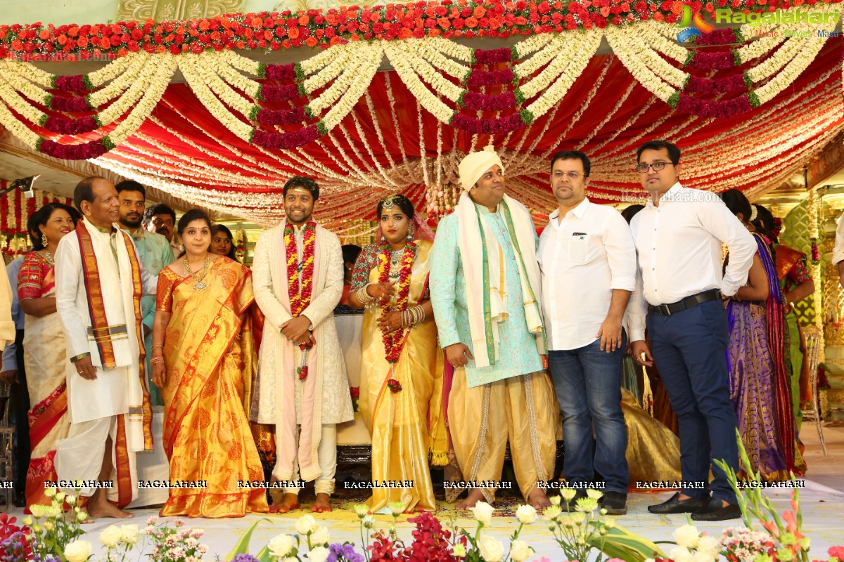 Saipriya Sattoor-Abhilash Malagani Wedding Ceremony at SS Convention