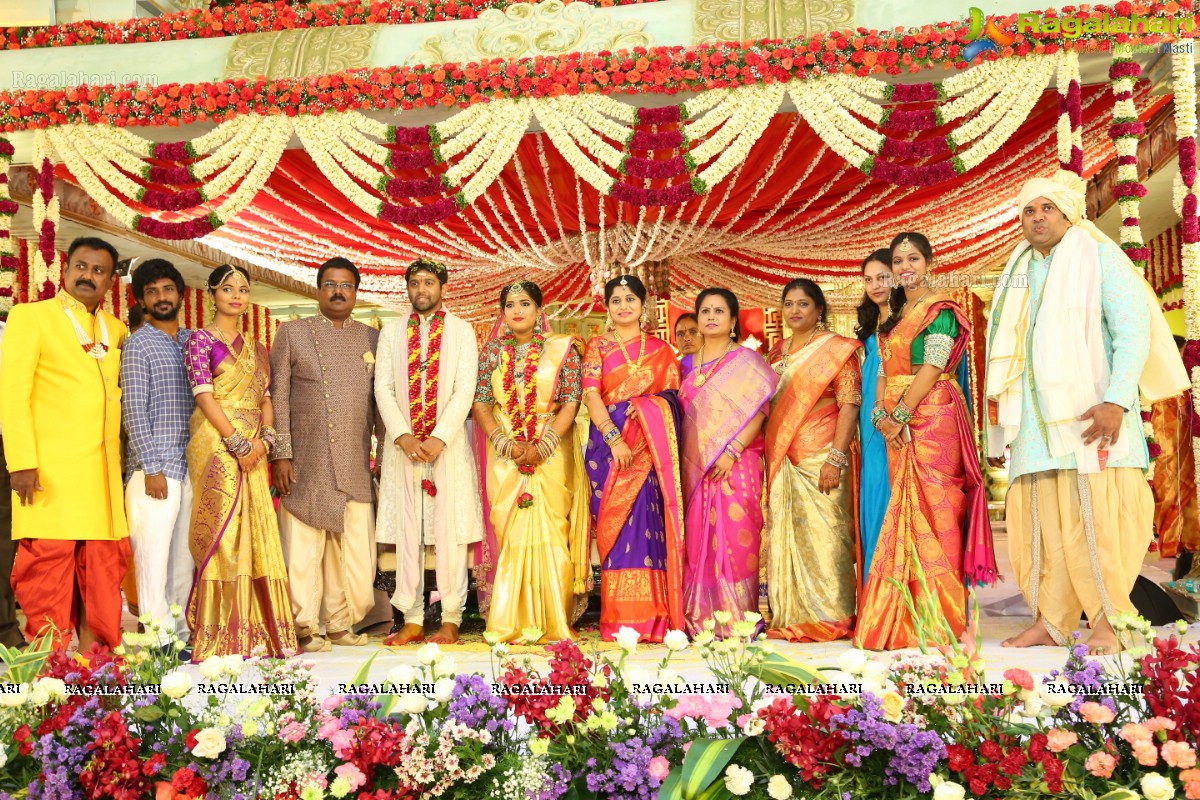 Saipriya Sattoor-Abhilash Malagani Wedding Ceremony at SS Convention