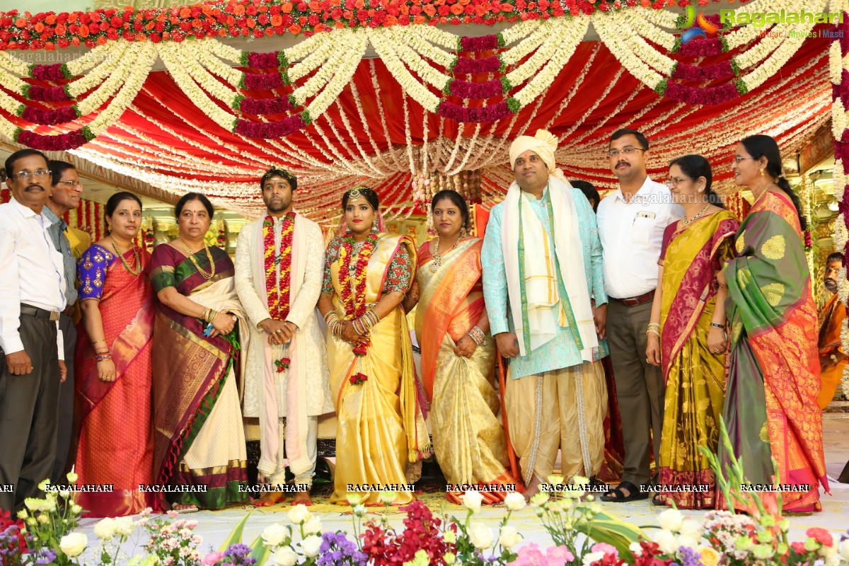 Saipriya Sattoor-Abhilash Malagani Wedding Ceremony at SS Convention