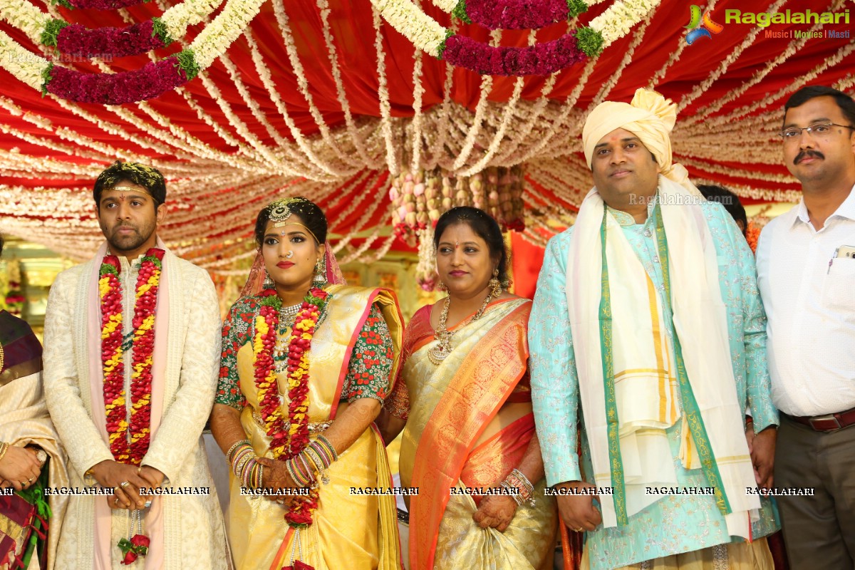 Saipriya Sattoor-Abhilash Malagani Wedding Ceremony at SS Convention