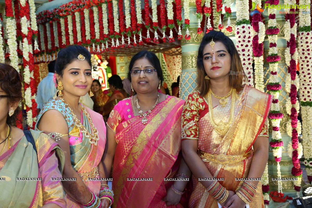 Saipriya Sattoor-Abhilash Malagani Wedding Ceremony at SS Convention