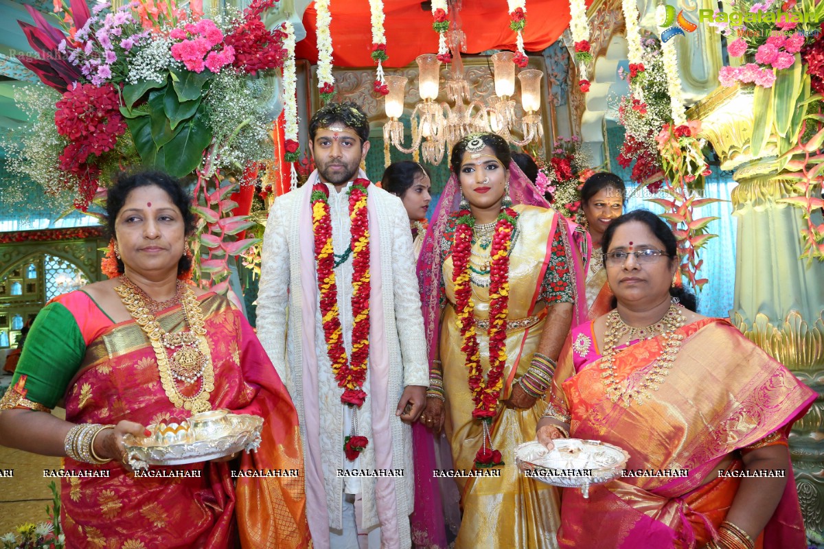 Saipriya Sattoor-Abhilash Malagani Wedding Ceremony at SS Convention