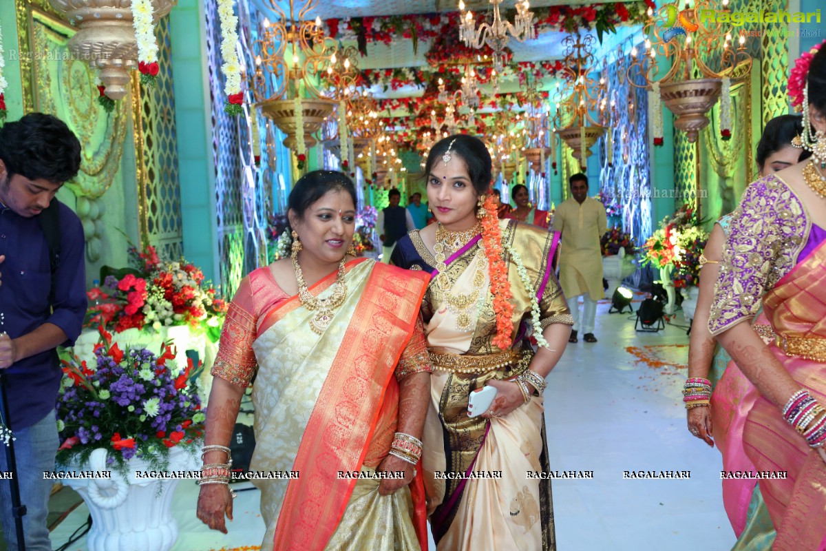 Saipriya Sattoor-Abhilash Malagani Wedding Ceremony at SS Convention