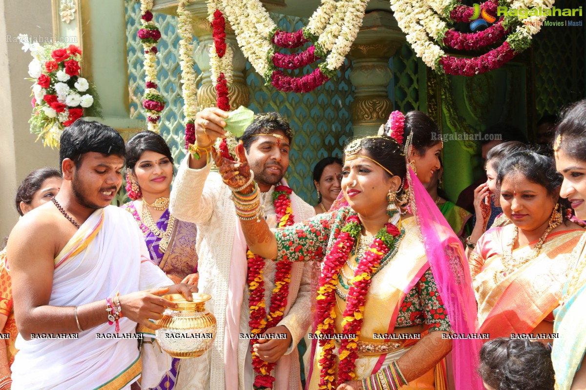 Saipriya Sattoor-Abhilash Malagani Wedding Ceremony at SS Convention