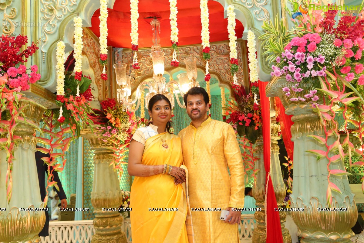 Saipriya Sattoor-Abhilash Malagani Wedding Ceremony at SS Convention