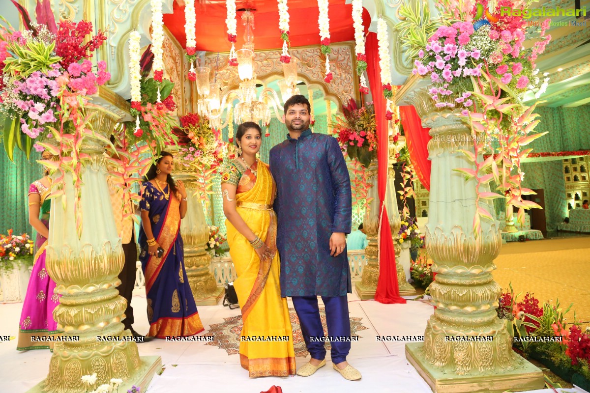 Saipriya Sattoor-Abhilash Malagani Wedding Ceremony at SS Convention