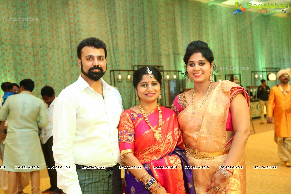 Saipriya Sattoor-Abhilash Malagani Wedding Ceremony at SS Convention