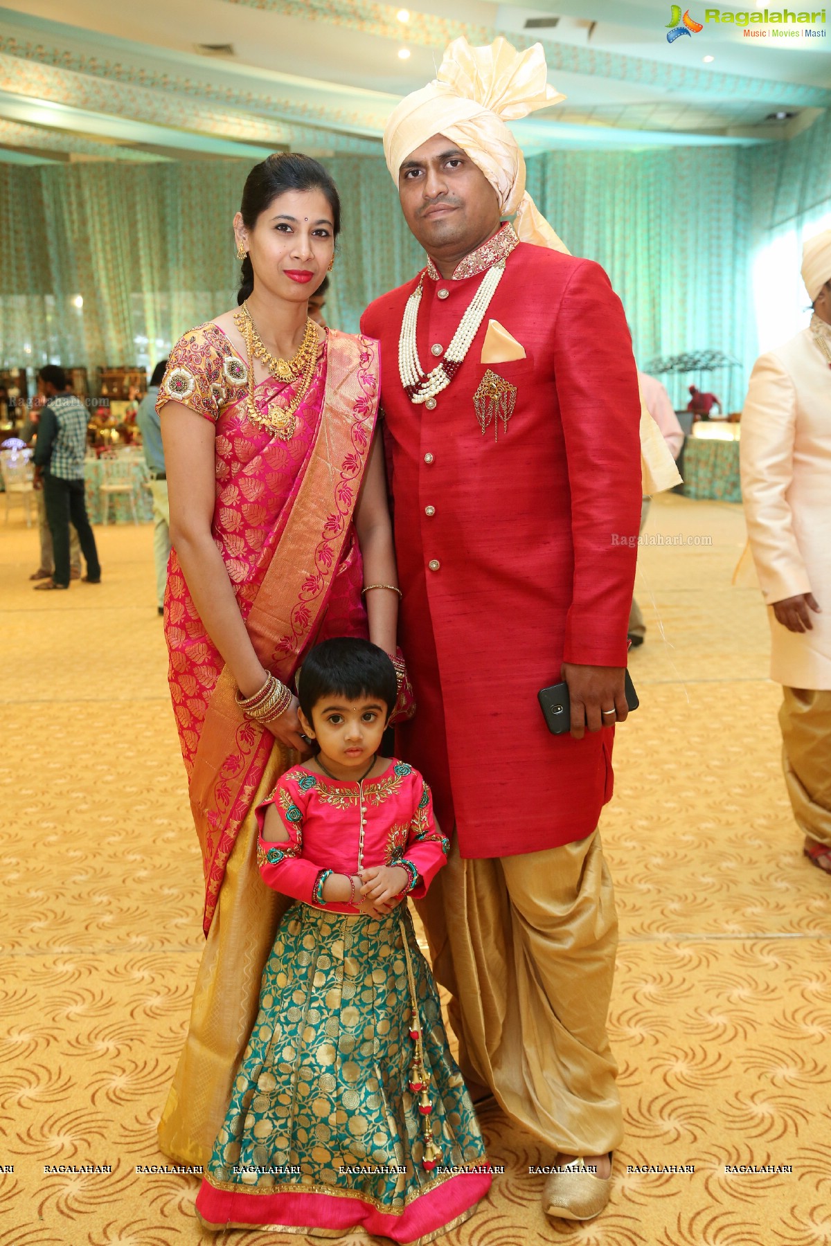 Saipriya Sattoor-Abhilash Malagani Wedding Ceremony at SS Convention