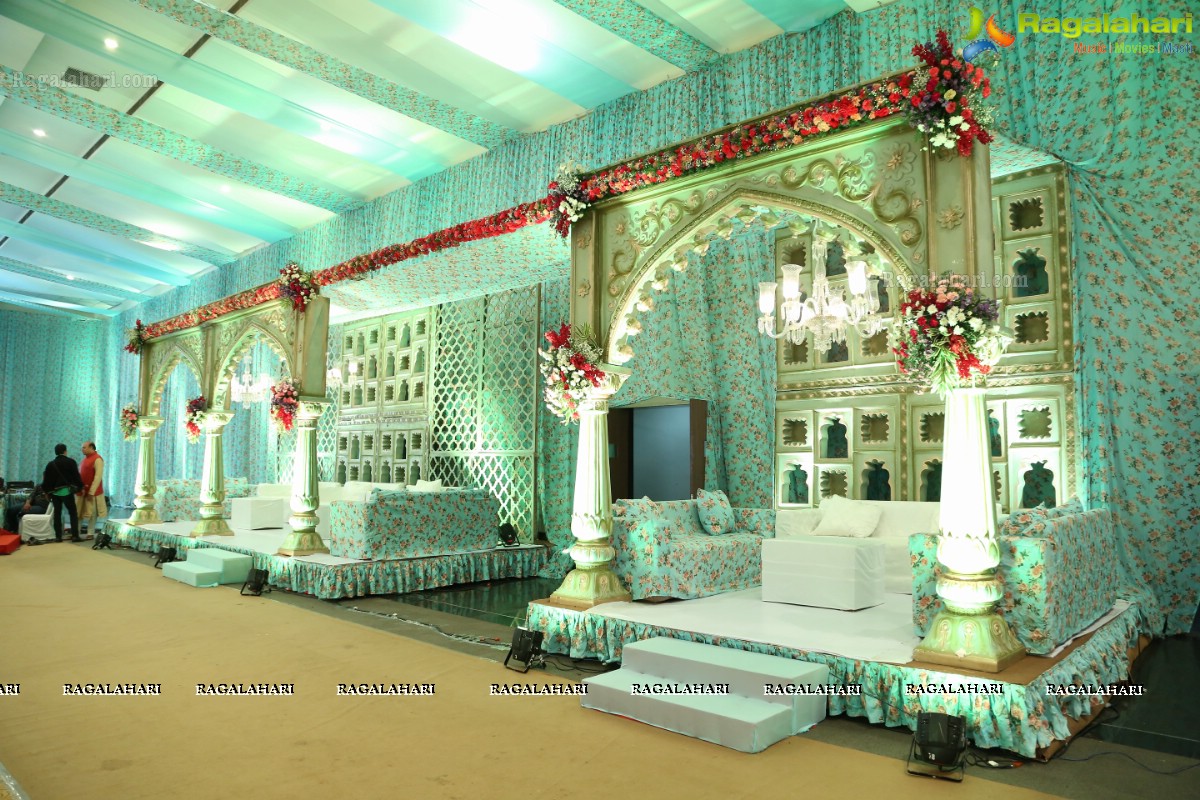 Saipriya Sattoor-Abhilash Malagani Wedding Ceremony at SS Convention