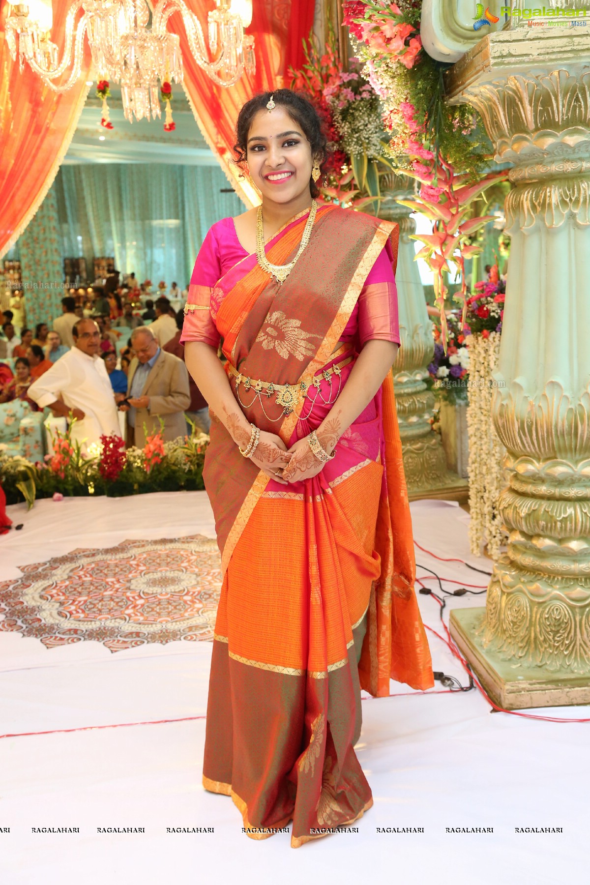 Saipriya Sattoor-Abhilash Malagani Wedding Ceremony at SS Convention