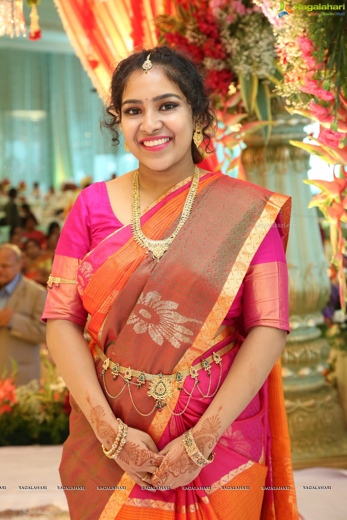 Saipriya Sattoor-Abhilash Malagani Wedding Ceremony at SS Convention