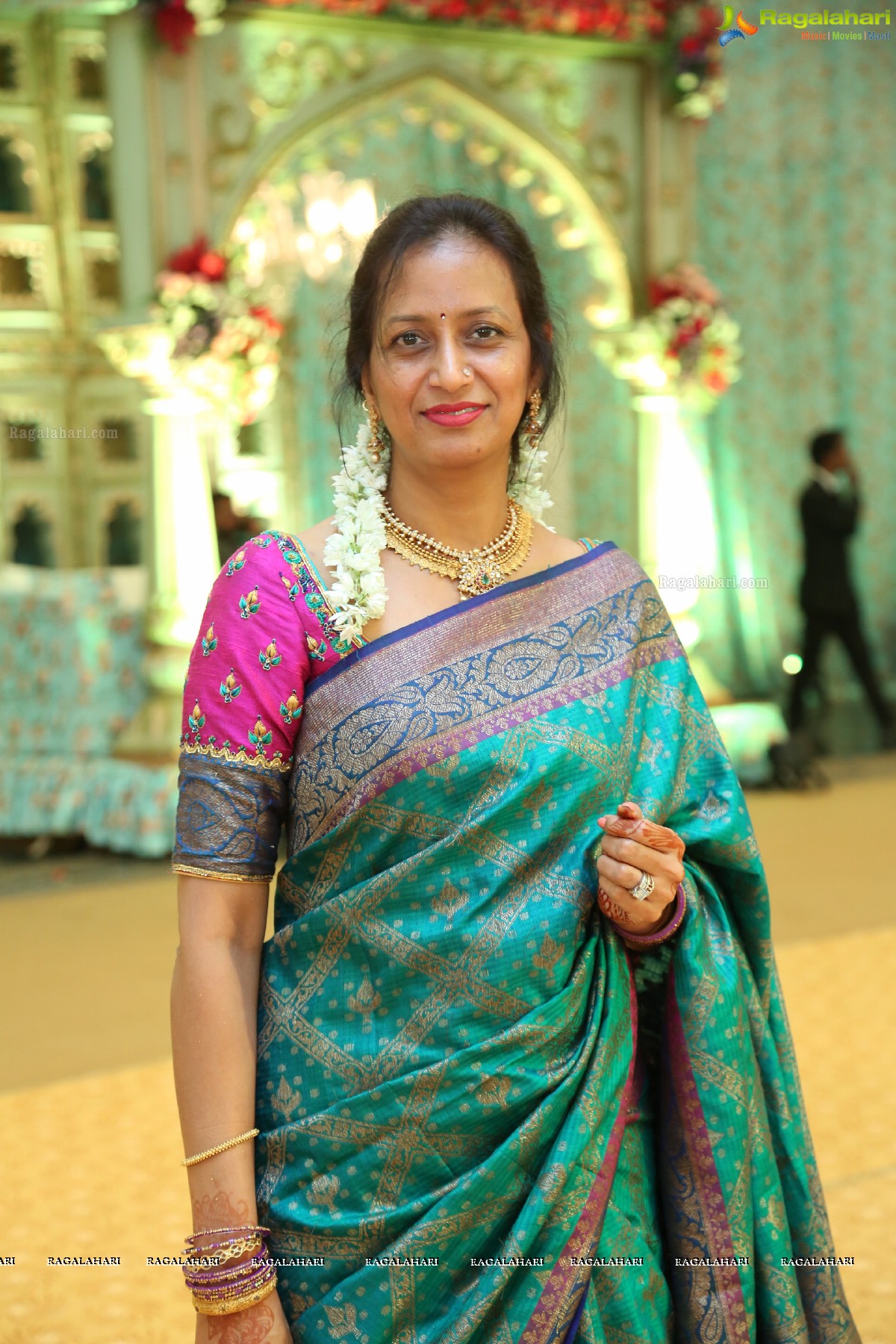 Saipriya Sattoor-Abhilash Malagani Wedding Ceremony at SS Convention