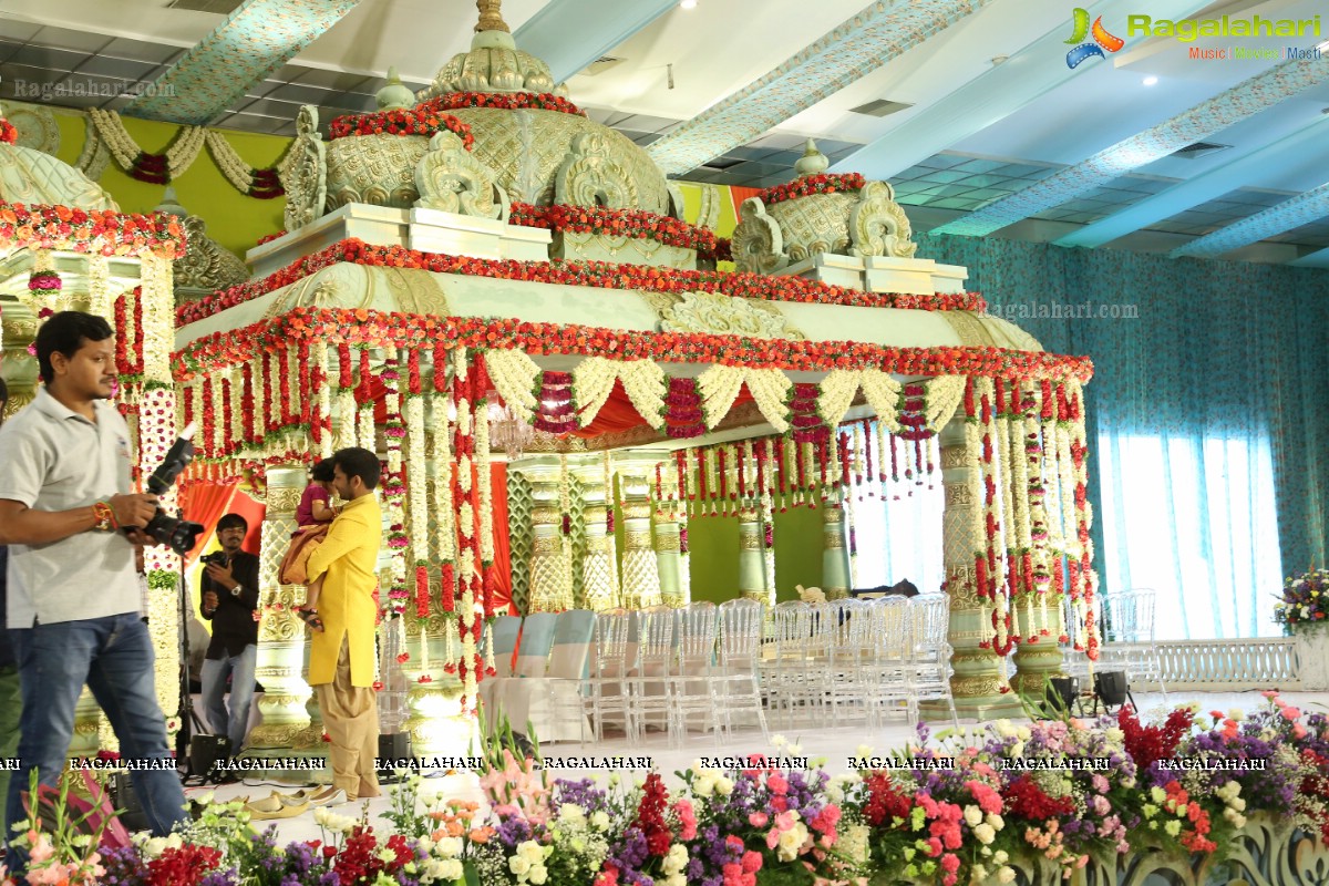 Saipriya Sattoor-Abhilash Malagani Wedding Ceremony at SS Convention