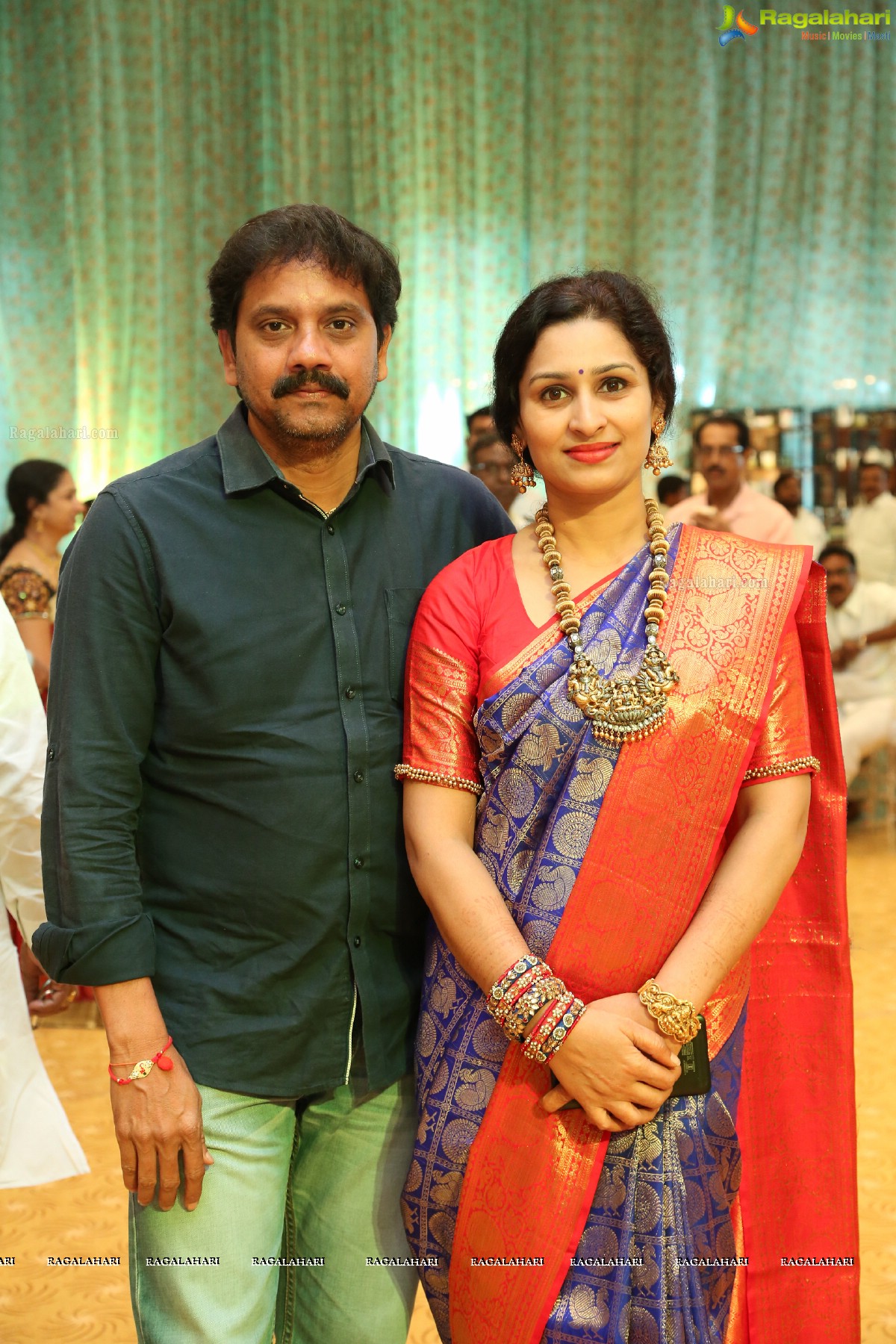 Saipriya Sattoor-Abhilash Malagani Wedding Ceremony at SS Convention