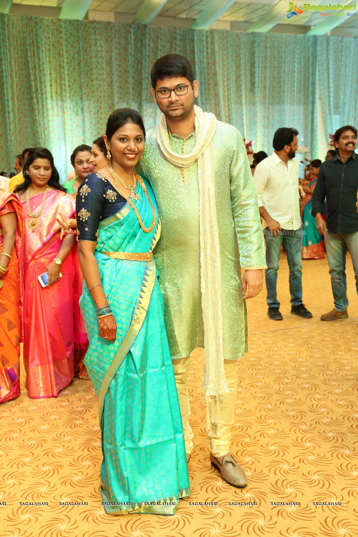 Saipriya Sattoor-Abhilash Malagani Wedding Ceremony at SS Convention