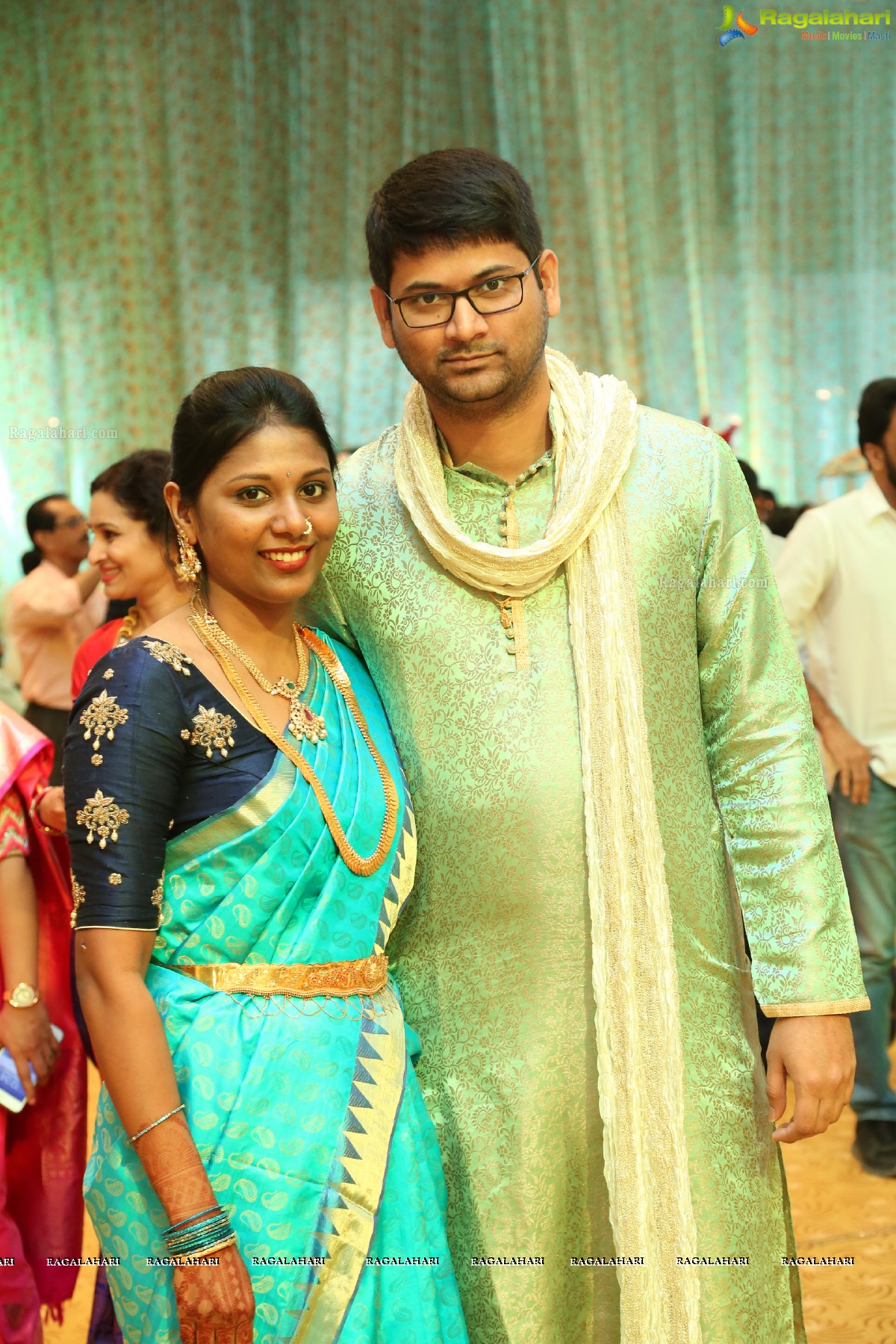 Saipriya Sattoor-Abhilash Malagani Wedding Ceremony at SS Convention