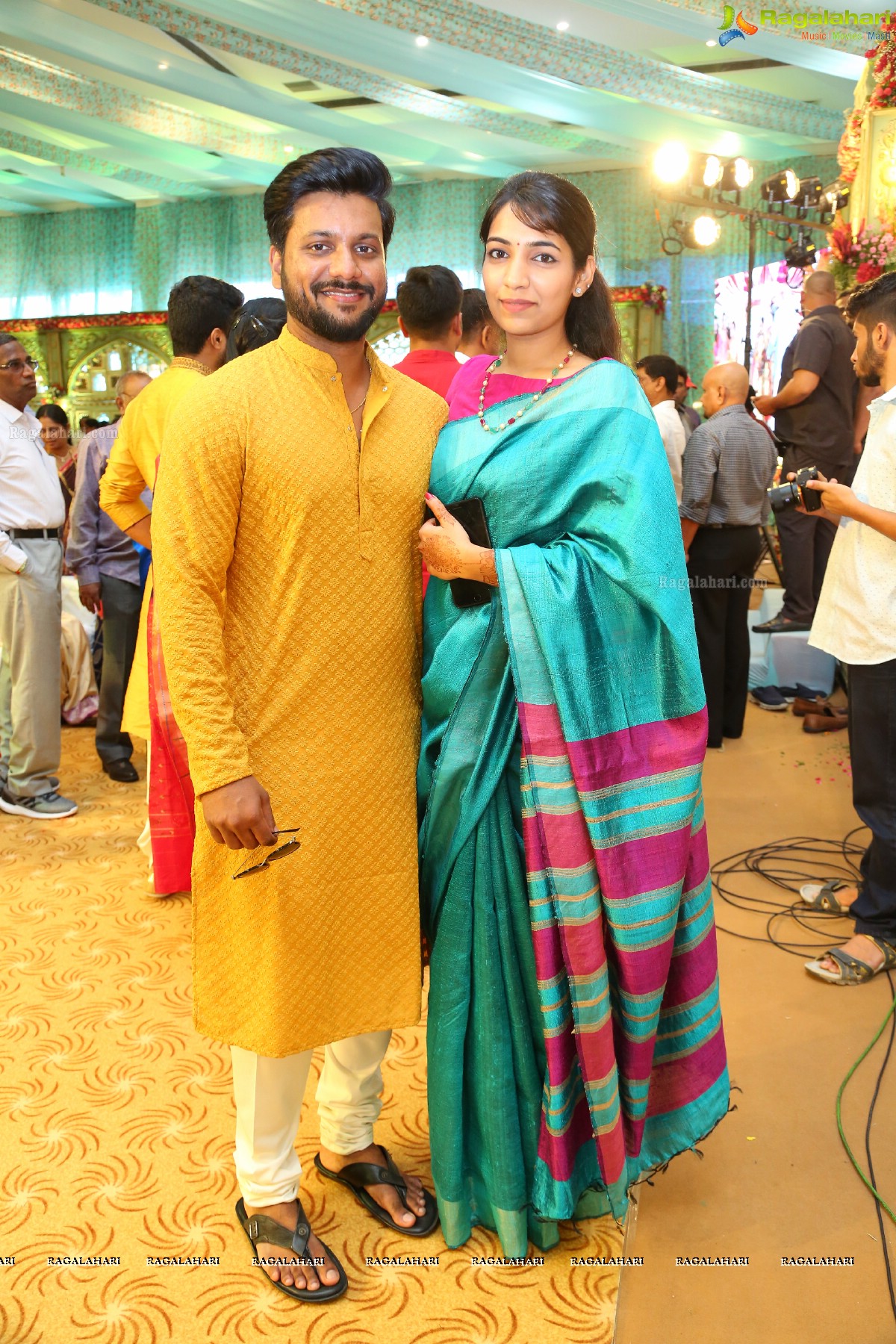 Saipriya Sattoor-Abhilash Malagani Wedding Ceremony at SS Convention