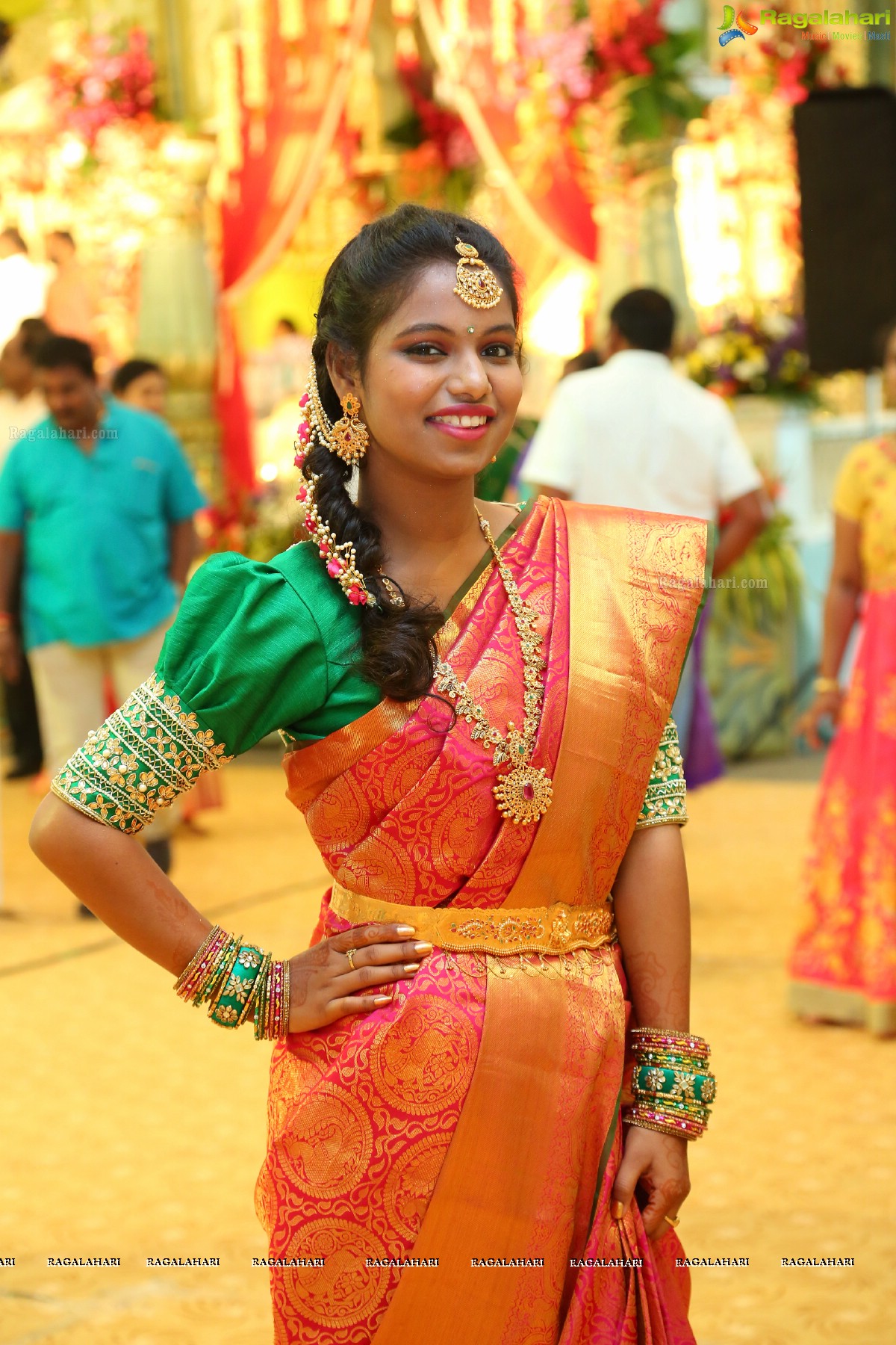 Saipriya Sattoor-Abhilash Malagani Wedding Ceremony at SS Convention