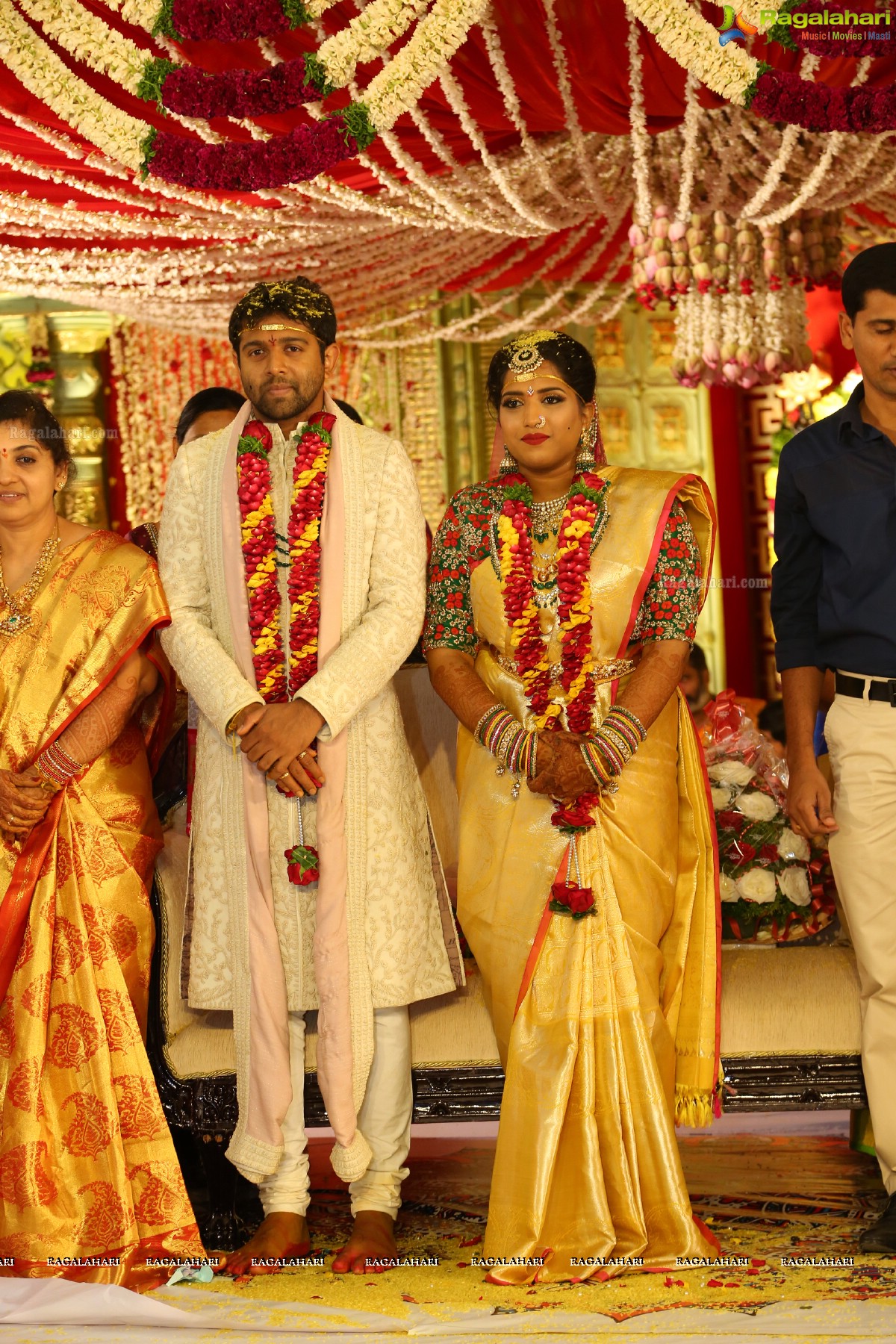 Saipriya Sattoor-Abhilash Malagani Wedding Ceremony at SS Convention