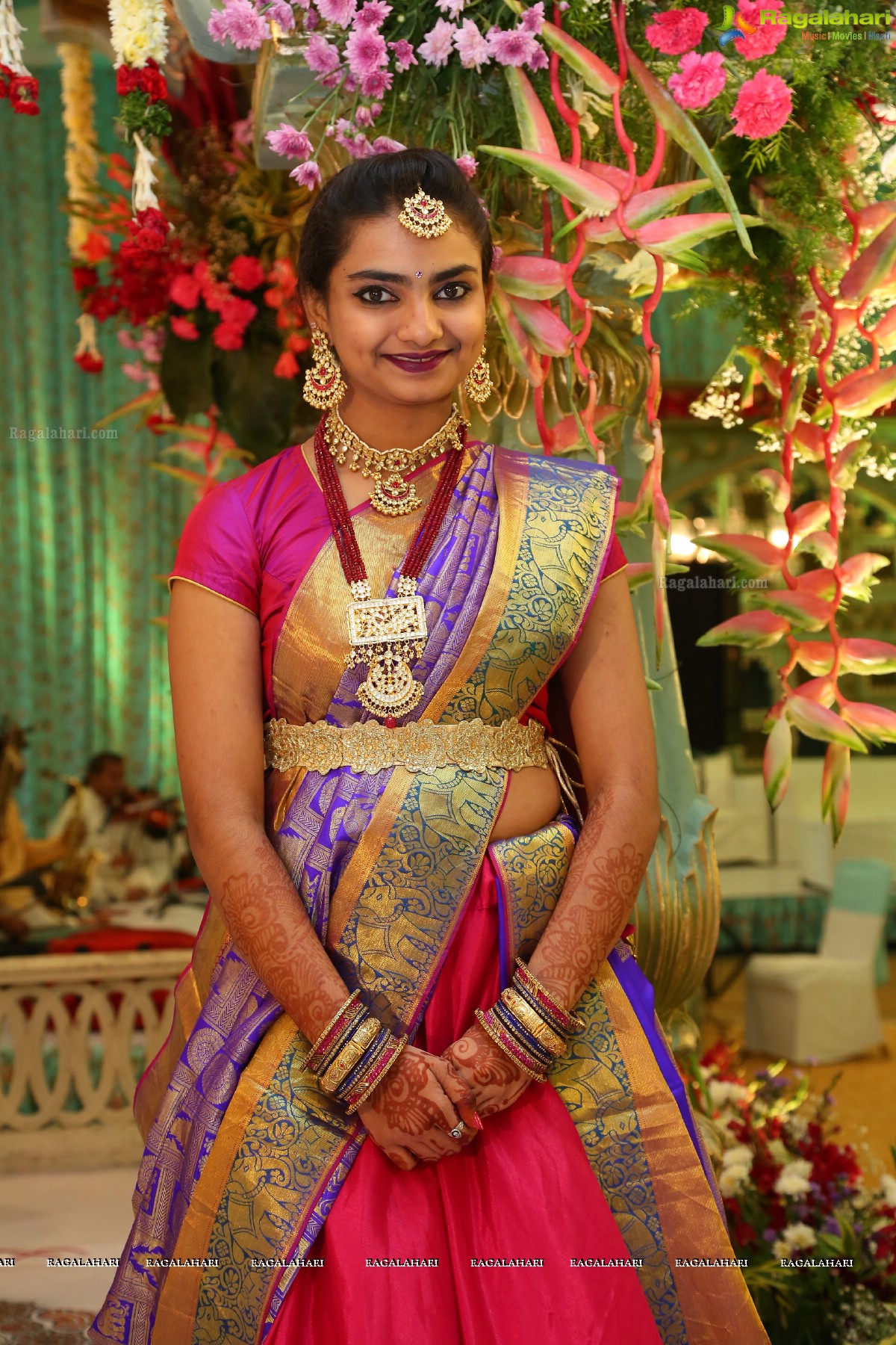 Saipriya Sattoor-Abhilash Malagani Wedding Ceremony at SS Convention