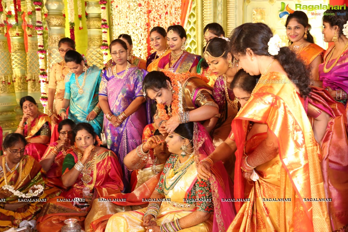 Saipriya Sattoor-Abhilash Malagani Wedding Ceremony at SS Convention