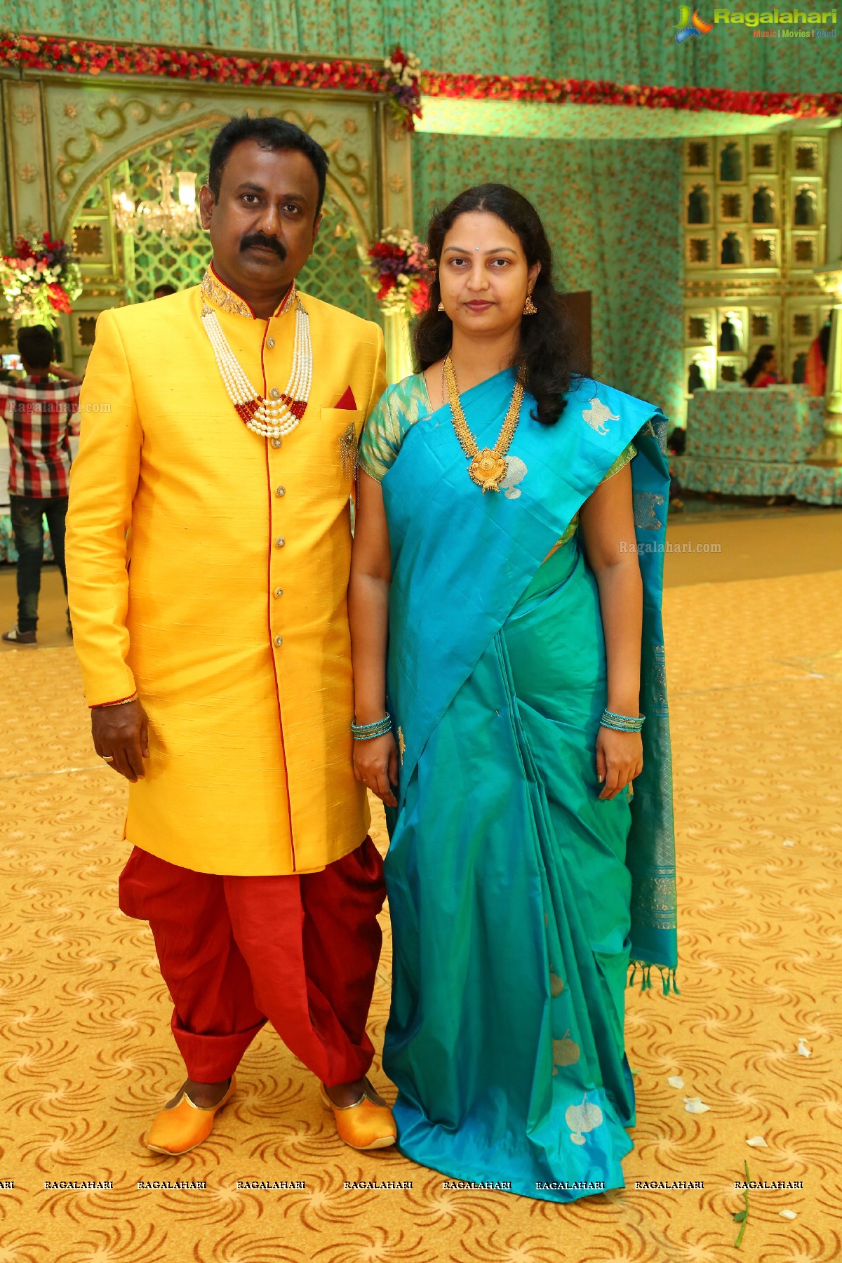 Saipriya Sattoor-Abhilash Malagani Wedding Ceremony at SS Convention